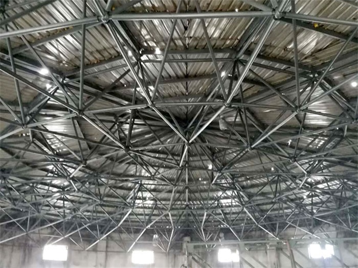 平度銀川洗煤廠蓄水池網(wǎng)架